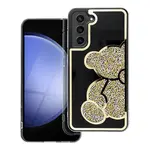 Zadní kryt TEDDY BEAR Case pro Samsun Galaxy A55 5G, zlatá
