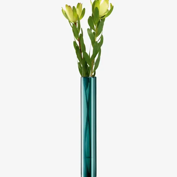 Váza Epoque, v. 48 cm, lesklý tyrkys - LSA international