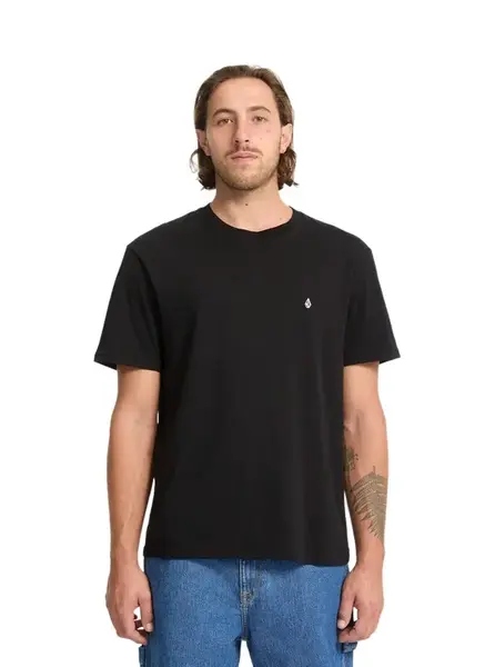 Volcom pánské tričko Stone Blanks Bsc Sst Black | Černá | Velikost L | 100% bavlna