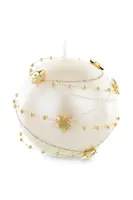 Dekorativní svíčka home & lifestyle béžová barva