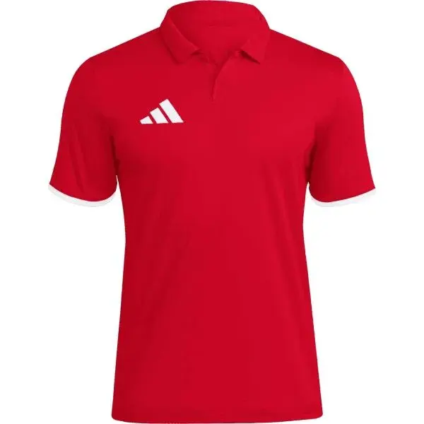 adidas ENTRADA 26 POLO Pánske polo tričko, červená, veľkosť
