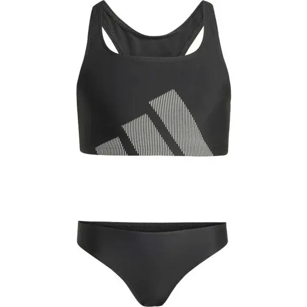 adidas BB BK S Y Dievčenské plavky, čierna, veľkosť