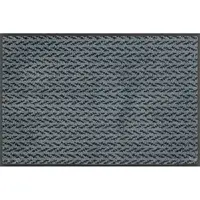 Esposa DVEŘNÍ ROHOŽKA, 50/75 cm, antracitová, modrošedá