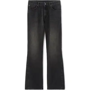 CELIO NOFLARE Pánské rovné jeans, tmavě šedá, velikost