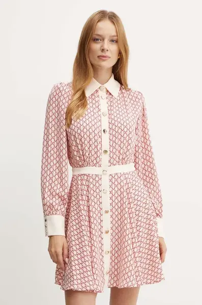 Šaty Marciano by Guess EDITH béžová barva, mini, 4YGK35 7142A