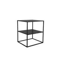 ODKLÁDACÍ STOLEK, černá