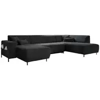 MID.YOU SEDACÍ SOUPRAVA, textil, tmavě šedá