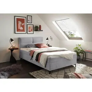 MID.YOU AMERICKÁ POSTEL, 120/200 cm, béžová