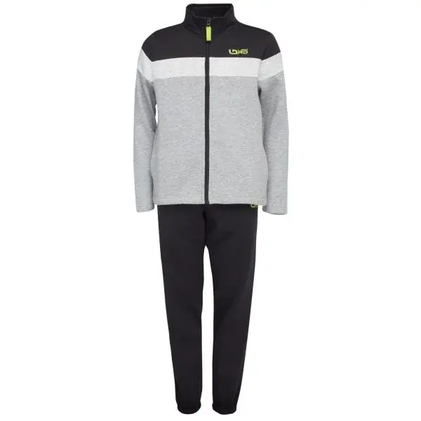 Lewro ALZON Klučičí komplet, šedá, velikost 164-170