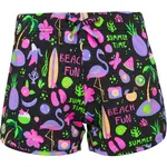 Lewro EVALYN Dievčenské pohodlné úpletové šortky, mix, veľkosť 164-170