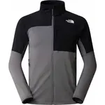 The North Face M POLARTEC POWERGRID STORMGAP JACKET Pánská mikina, šedá, velikost
