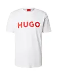 HUGO Tričko 'Dulivio'  červená / biela