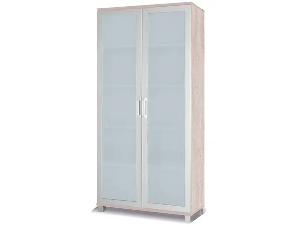 Vitrína Maximus M22 Barva korpusu: Dub Sonoma, Rozměry: 100 cm