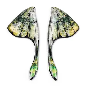 Epoxy Resin Wing Pendants