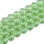 Transparent Glass Bead Strands