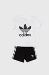 Dětská bavlněná souprava adidas Originals SHORT TEE SET