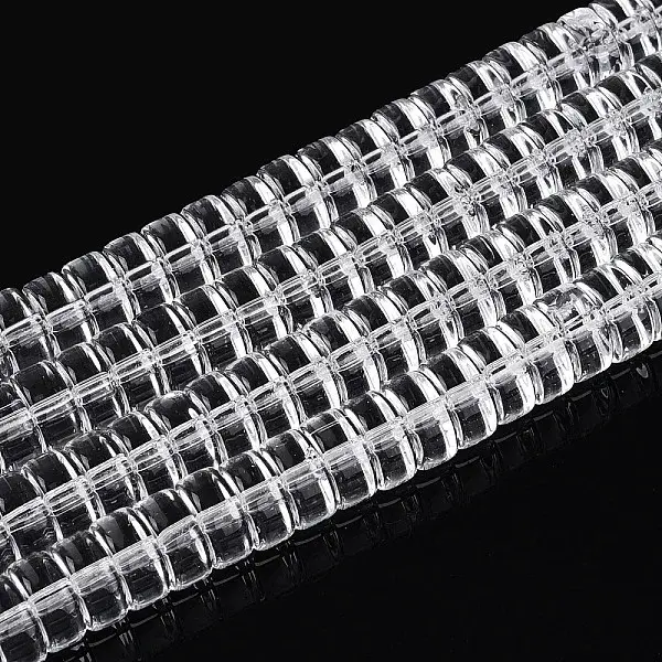 Transparent Glass Beads Strands