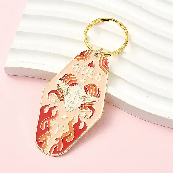 Alloy Enamel Keychains