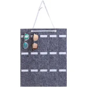 Sun Glasses Felt Storage Hanging Bag