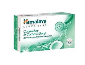 Himalaya Herbals Mýdlo osvěžující okurkové 75 g