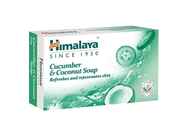 Himalaya Herbals Mýdlo osvěžující okurkové 75 g