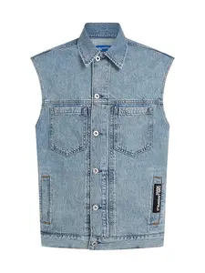 KARL LAGERFELD JEANS Vesta  modrá denim