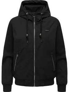 Ragwear Plus Funkčná bunda 'Nuggeta'  čierna