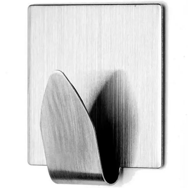 Štvorcový háčik samolepiaci 4 ks