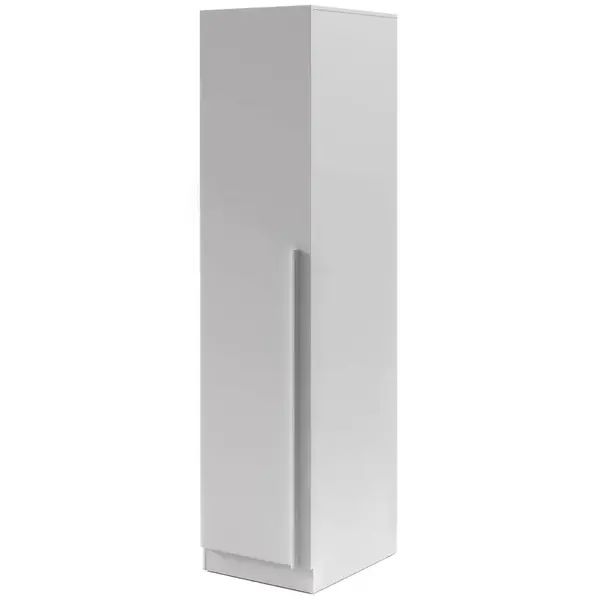 Skriňa Braga 5 (L/P) platinovo sivá