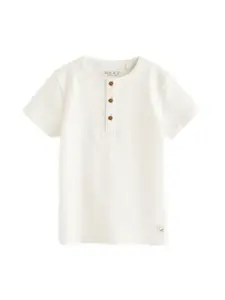 Next Tričko  prírodná biela