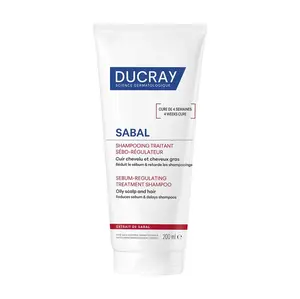 DUCRAY Sabal Šampon regulující tvorbu mazu 200 ml