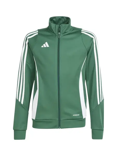 ADIDAS PERFORMANCE Športová bunda  zelená / biela