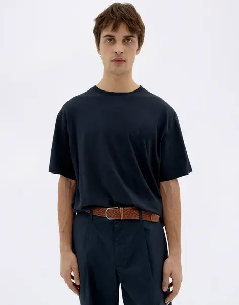 Tričko Thinking MU Dark Navy Aaron Tee DARK NAVY