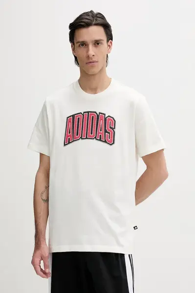 adidas Bavlněné tričko adidas Stadium