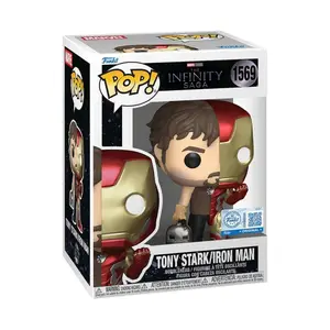 Funko POP Marvel: Split- Iron Man/Tony Stark 1569-Funko EU BV