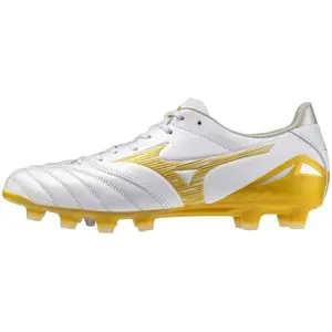 Mizuno MORELIA NEO IV PRO FG Pánske kopačky, biela, veľkosť 42.5