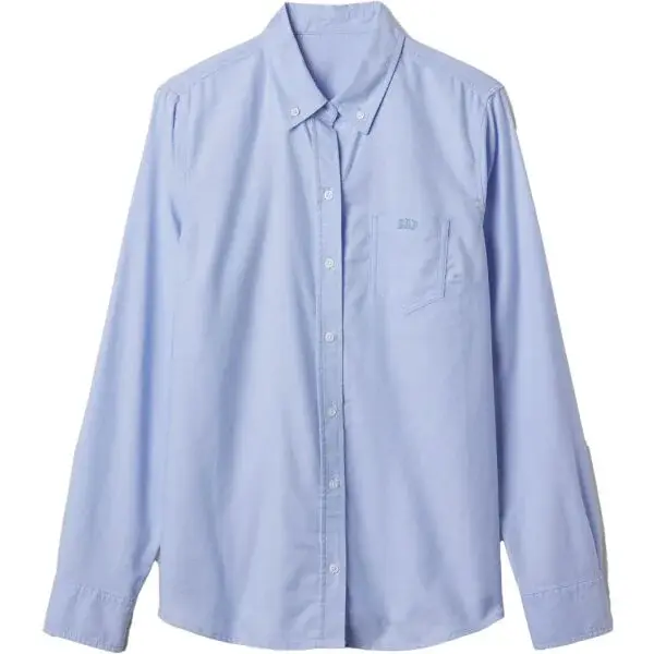 GAP V-FRCH FITTED OXFORD LOGO Dámská košile, světle modrá, velikost