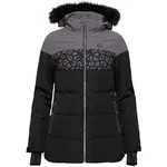 Willard LUSKA Dámská prošívaná lyžařská bunda, černá, velikost