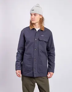Patagonia M's Point Reyes Canvas Jacket Smolder Blue M