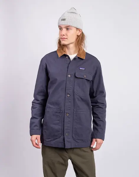 Patagonia M's Point Reyes Canvas Jacket Smolder Blue M