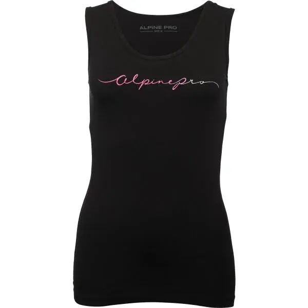 ALPINE PRO IXIMA Dámské tílko, černá, velikost