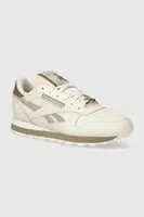 Kožené tenisky Reebok Classic Classic Leather béžová barva, 100074360