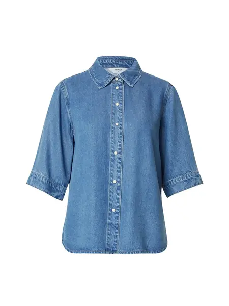 OBJECT Blúzka 'OBJFrame'  modrá denim