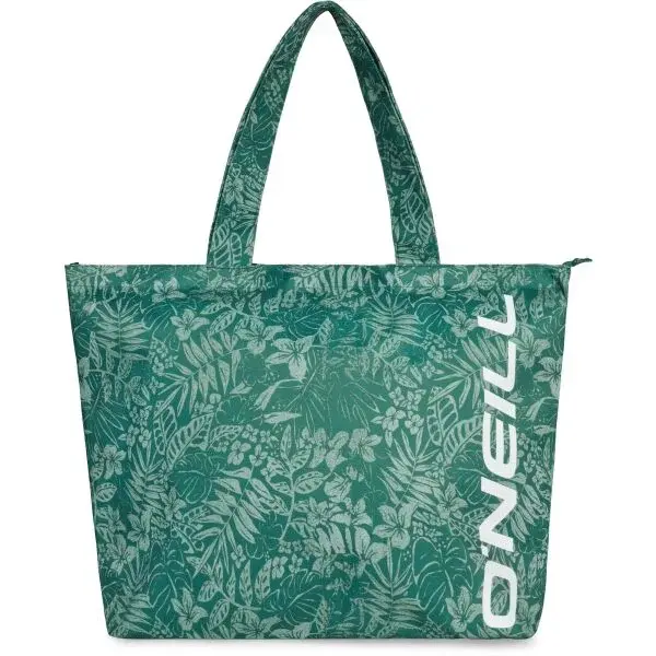 O'Neill COASTAL PRINT Dámská plážová taška, zelená, velikost