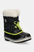 Dětské sněhule Sorel CHILDRENS YOOT PAC černá barva, 2114112