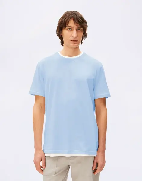 Tričko Armedangels Jaames 3455 wedgwood