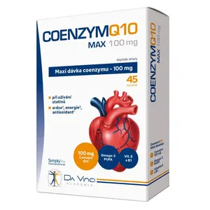 Coenzym Q10 Max 100mg Da Vinci Academia 45 tobolek