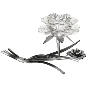 Ambia Home SVÍCEN NA ČAJOVOU SVÍČKU kov, sklo