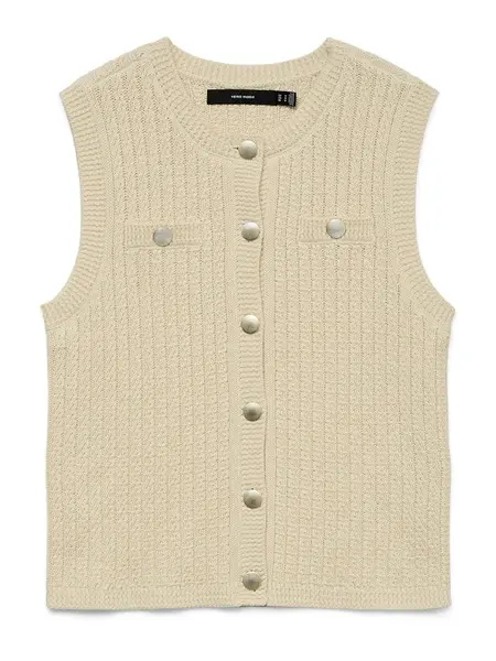 VERO MODA Kardigán  béžová