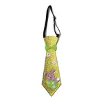 Easter Theme Rabbit Egg Glitter Felt Necktie
